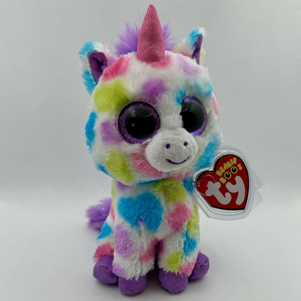 Ty Beanie Boos Collection RETIRED Wishful the Unicorn Plush